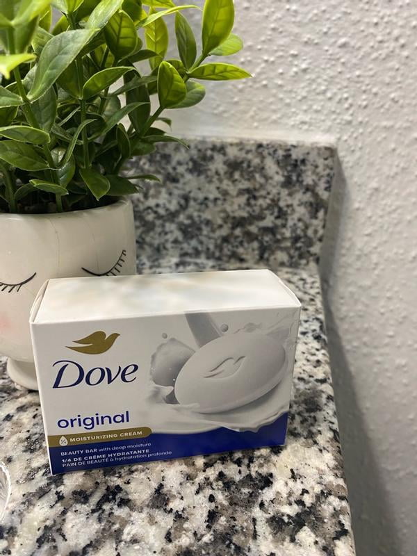 8 pack) Dove Beauty Bar Women's Bath Soap Original, 3.75 oz 4 Bars
