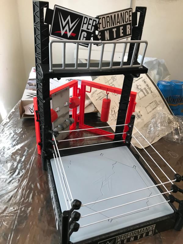 wwe wrekkin performance center playset