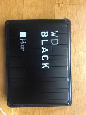 WD_BLACK 5TB P10 Game Drive, Portable HDD, Compatible with PS, PC
