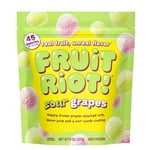 Fruit Riot Sour Candy Grapes Made with Real Fruit 8oz Frozen Candy ...