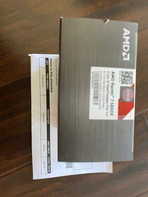 AMD Ryzen™ 7 5800X Gaming CPU - 8-core/16-thread Desktop Processor