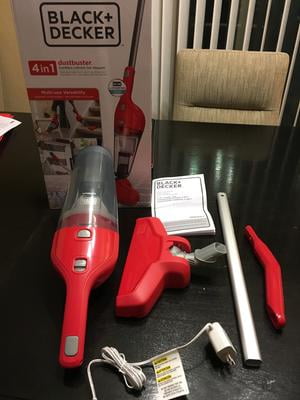 USED NO CHARGR BLACK+DECKER HHS315J22 Cordless 4-in-1 Stick Vacuum Cobalt Blue