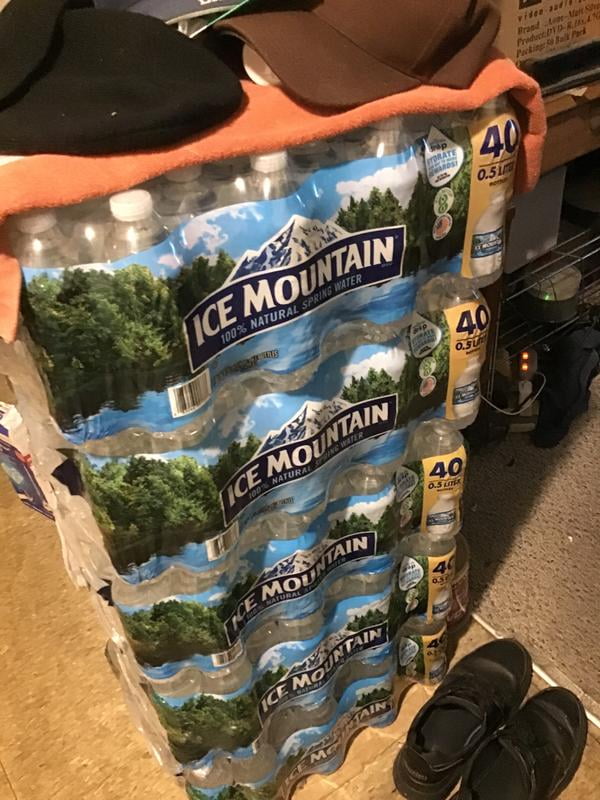 Ice Mountain 100% Natural Spring Water 16.9 fl. oz. 40 pk