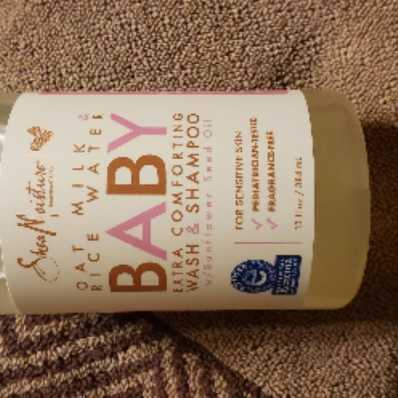 oat milk & rice water baby extra comforting wash & shampoo