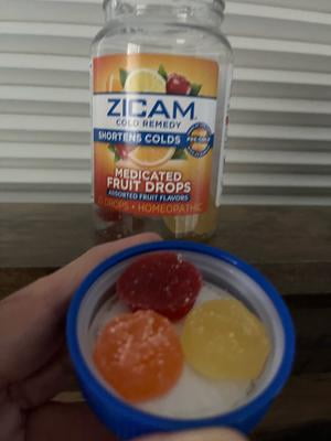 Customer reviews for Zicam Cold Remedy Zinc Medicated Fruit Drops