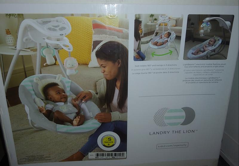 ingenuity inlighten swing lullabye lion