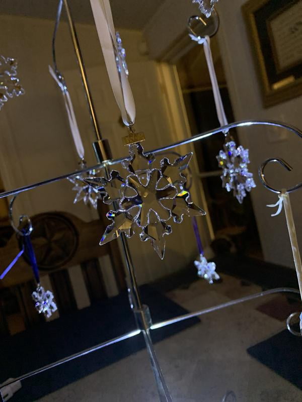 Swarovski Snowflake Christmas Ornament, Annual Edition 2018