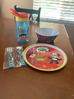 ryan's world plate