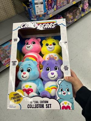 Care Bears 8 Inch Plush 4-Pack Treasure Box, Great for Kids 4