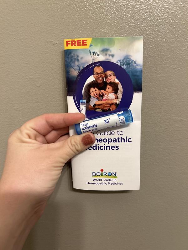 Customer reviews for Boiron Thuja Occidentalis 1M, Homeopathic Medicine for  Warts, 80 Pellets | Walmart.com