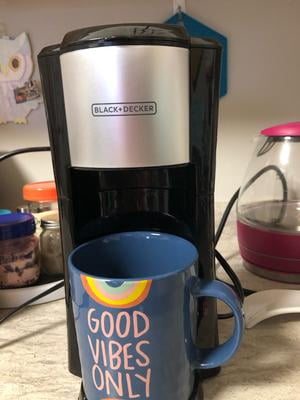 Customer reviews for BLACK+DECKER Single Serve Coffee Maker, Black, CM618 |  Walmart.com