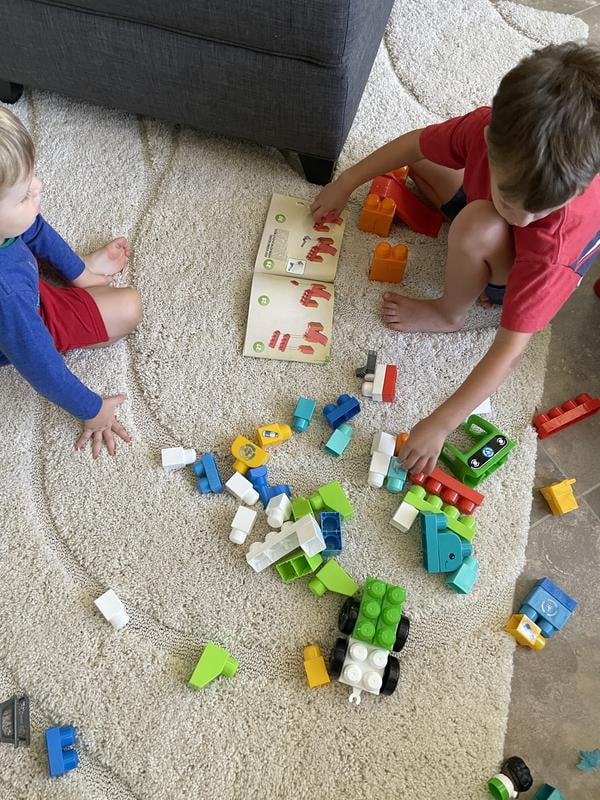 MEGA BLOKS Green Town – Pulizia Dell'Oceano – Set Da Costruzione 70 Pezzi Con Barca E Gru – Gioco Educativo 1+ Anni