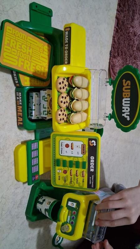 SUBWAY ミールトイ ディスプレイ World Tech Toys Subway Sandwich