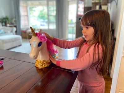 barbie 62861 dreamtopia unicorn styling head