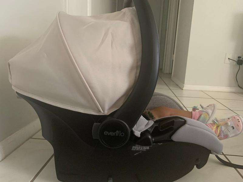 evenflo advanced sensorsafe litemax infant car seat stroller