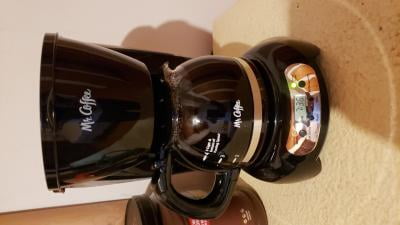 Mr. Coffee® Black/Chrome Programmable Coffee Maker, 5 c - Harris