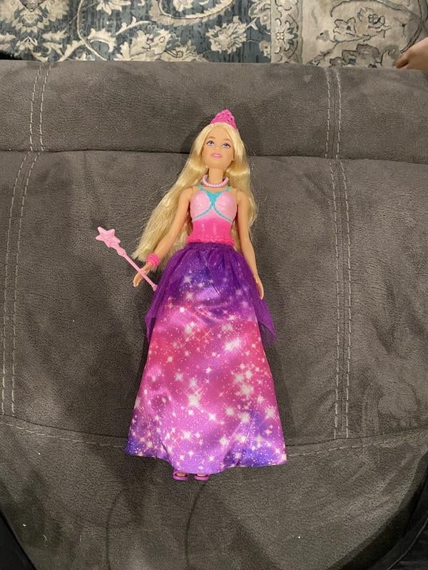 Barbie Dreamtopia 2-in-1 Princess to Mermaid Fashion Transformation Doll (Blonde, 11.5-in) with 3 Looks and Accessories, for 3 to 7 Year Olds Mattel Barbie™ Dreamtopia 2-in-1 Princess to Mermaid Fashion