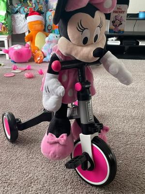 Triciclo/bicicletta 5 In 1 Per Bambini 2-4 Anni - Con Maniglia Spinta, Pedali Amovibili E Sedile Regolabile
