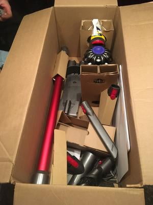 Dyson V8 Fluffy Cordless Vacuum with Animal Attachments