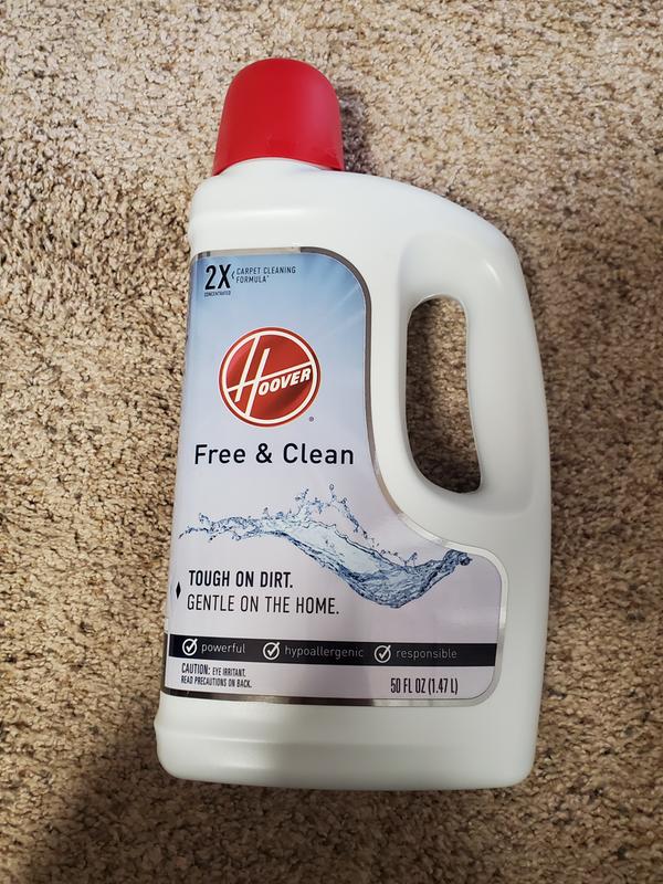 Hoover Free Clean Carpet Cleaning Solution 50oz Ah30952 Walmart Com Walmart Com