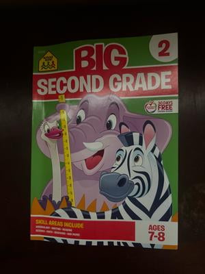 SCHOOL ZONE BIG SECOND/THIRD GRADE（2冊） School Zone Big Second Grade Workbook: 320 Spiral-Bound
