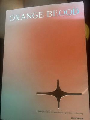 Universal Music Group ENHYPEN Orange Blood CD with Photo Book and