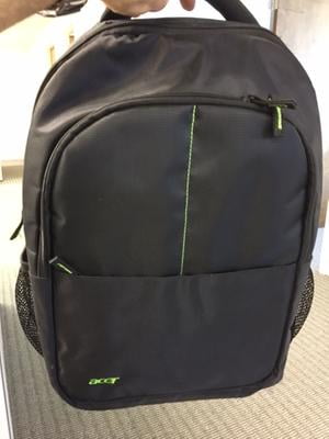 acer backpack 15.6 black laptop bag Acer 15.6