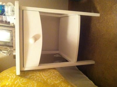 Winsome Wood Claire Curved Nightstand Black Walmart Com Walmart Com