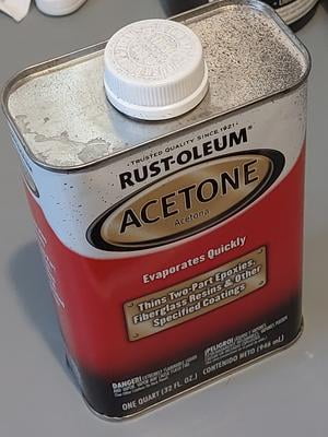 Rust-Oleum Automotive Acetone-248667, Quart - Walmart.com