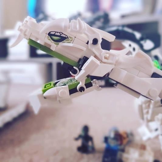 ninjago skull dragon