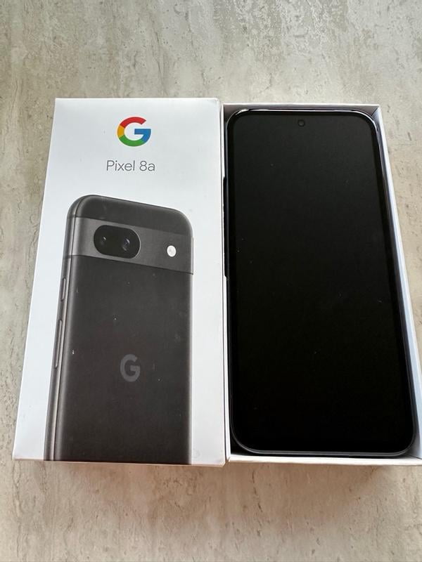 Google Pixel 8a 5G 128GB Smartphone (Unlocked), Obsidian Google Pixel 8a 5G 128GB Smartphone (Unlocked), Obsidian