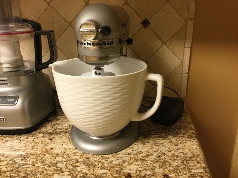 kitchenaid 5 quart ceramic bowl stores