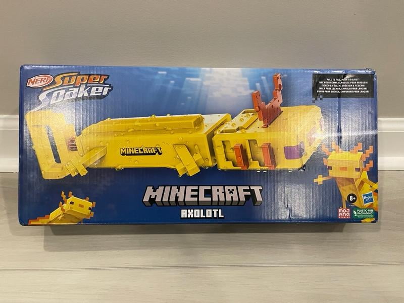 Customer reviews for Nerf Super Soaker Minecraft Axolotl Water