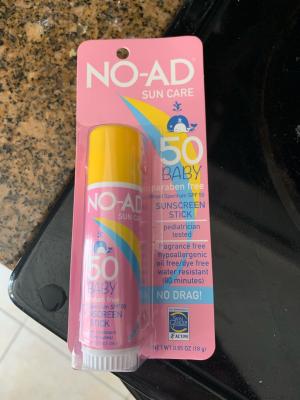 no ad face stick