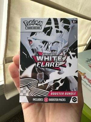 Pokmon Tcg Scarlet Violet 10.5 White Flare Booster Bundle Trading Card Game - Walmart.com Pokmon Tcg Scarlet Violet 10.5 White Flare Booster Bundle Trading Card Game - Walmart.com