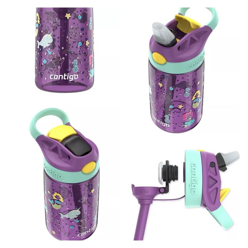 Contigo Kids Leighton Spill-Proof Tumbler with Straw, 14 oz (414