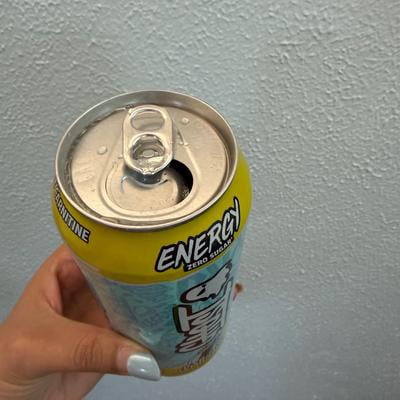 GHOST Zero Sugar Energy Drink, WarHeads Sour Green Apple, 200mg