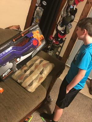 Adventure Force Tactical Strike Quantum Motorized Ball Blaster