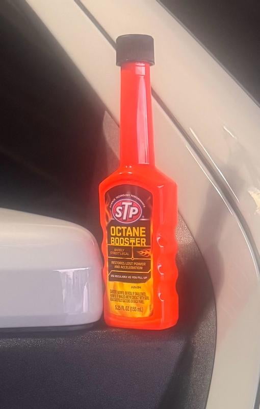 STP Octane Booster Fuel Additive for Gasoline Engines, 5.25 fl oz