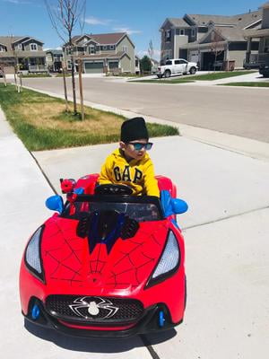 Spiderman-marvel 6 Volt Spider-man Super Car for Kids 