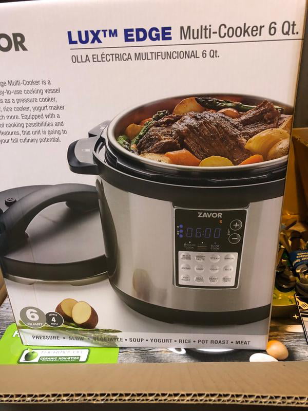 Zavor LUX Edge 8 Quart Multicooker - Electric Pressure Cooker, Slow Cooker  & Rice Cooker, 8 Quart - Harris Teeter