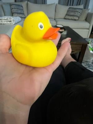 Schylling Large Classic Yellow Rubber Ducky (10in tall, styles