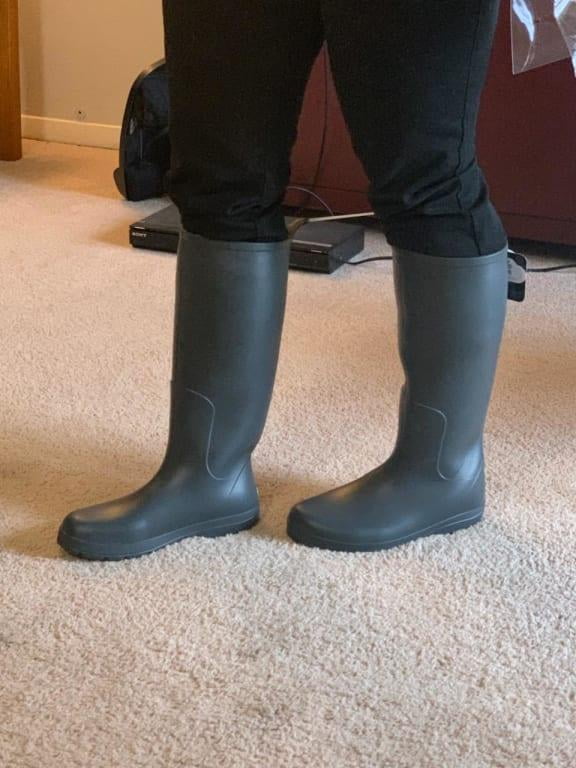 totes cirrus women's claire tall rain boots