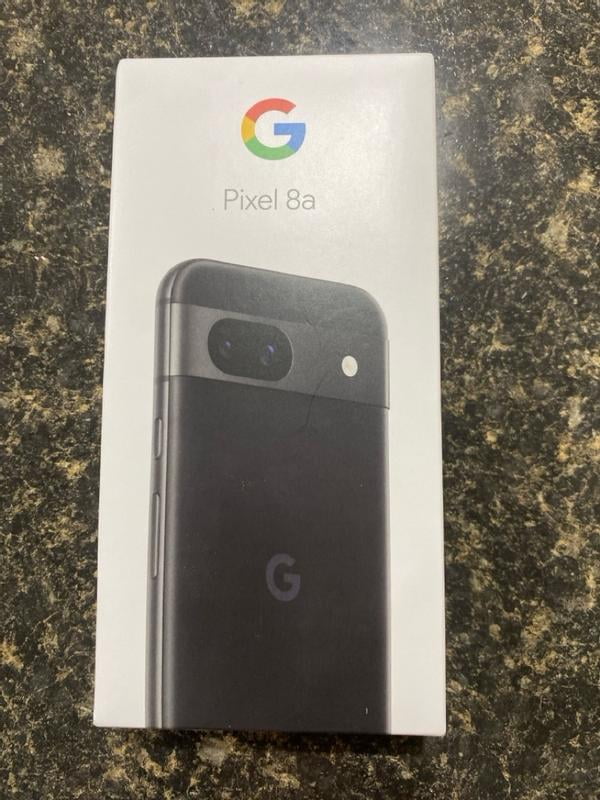 Google Pixel 8a 5G 128GB Smartphone (Unlocked), Obsidian