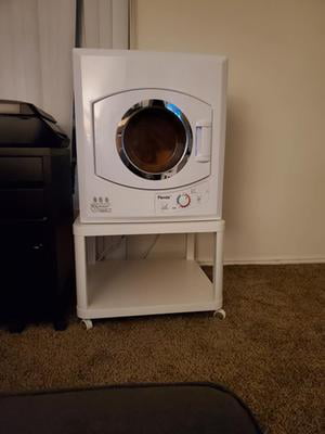  Panda PAN60SF 3.5 cu.ft Compact Portable Laundry Dryer, 13lbs  Capacity, White : Appliances