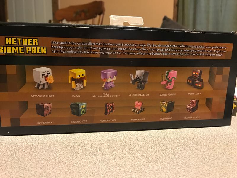 minecraft nether biome playset