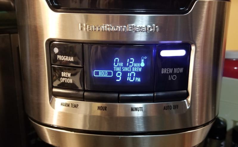 Hamilton Beach 14 Cup Programmable Front-Fill Coffee Maker Model 46390 
