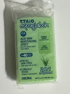 Customer reviews for Esponjabon Aloe Vera Soap Sponge  Soothe & Hydrate  2-in-1 Soap Sponge  For Face and Body - 4.2 oz | Walmart.com