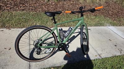 Ozark Trail 700C G.1 Explorer Flat Bar Gravel Bike, Medium Frame