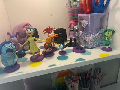 INSIDE OUT 2 デラックスフィギュアセット Disney Parks Inside Out 2 Deluxe Figure Play Set New with